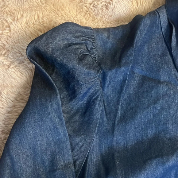 NWT 100% Tencel denim style long shirt - Picture 5 of 11